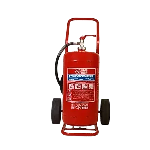 25kg Fire Extinguishers Dry Powder - Red