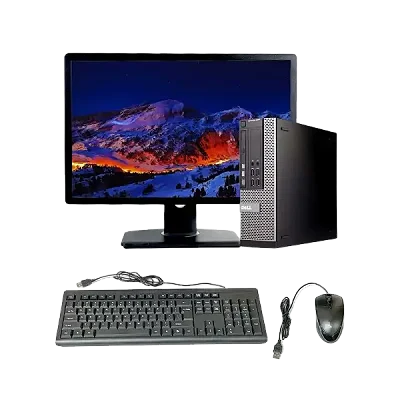 DELL Dual Core CPU 4GB 250GB Desktop Computer - WINDOWS 10