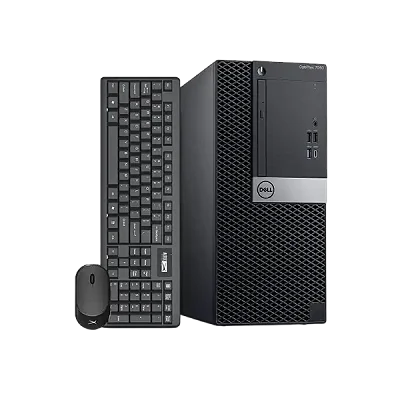 DELL OptiPlex 7040/7060/3040 6th/7th Gen CPU (Tower) Intel Core i5 8GB RAM 128Gb SSD 1TB HDD (Refurbished)- Black