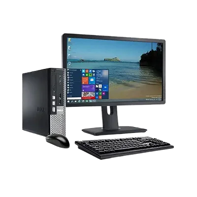 Dell Optiplex 790 SFF Desktop - Dual Core, 4GB DDR3, 250GB HDD, Windows 10 + 19 inch LED Monitor