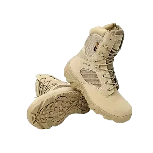 Tactical Desert Delta Combat Boots - Brown