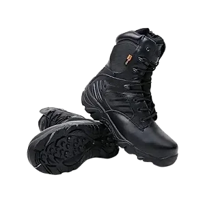 Delta boots high-top outdoor hiking shoes desert boots - Black