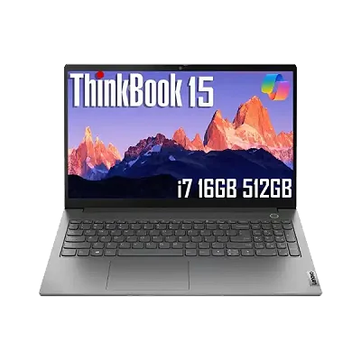 Lenovo Refurbished ThinkBook 15 Intel Core i5 Laptop 16GB RAM 512GB SSD