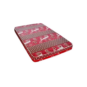 4.5x6 Rosefoam Tape Edge Mattress 6Inch - Multicolor