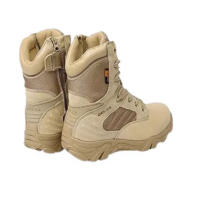 Delta Brown and Tactical Desert Combat Boots - Brown