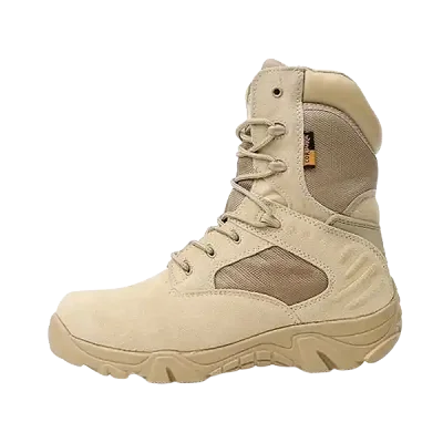Delta Brown and Tactical Desert Combat Boots - Brown