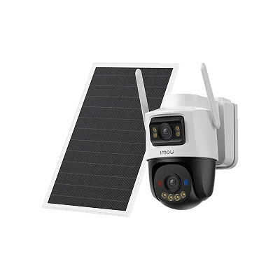 IMOU AOV Dual Lens - 10MP - 4G &amp; Wi-Fi PT Battery Security Camera Solar Kit
